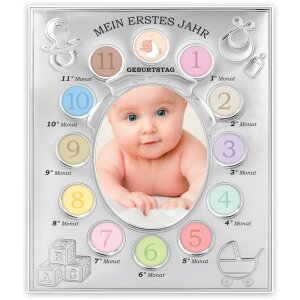 Cadre bébé ZEP 12 mois anniversaire - Ma...