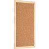 Tableau daffichage Henzo 30x49cm cadre en bois surface en liège montage mural bureau maison école