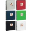 Album spirale ZEP Misty 21x16 cm et 25x25 cm 50 pages noires