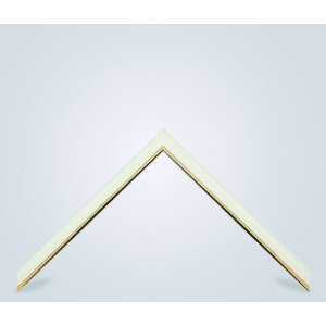 Walther cadre en bois Murcia blanc verre antireflet 42x59,4 cm