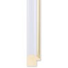 Walther cadre en bois Murcia blanc verre antireflet 9x13 cm