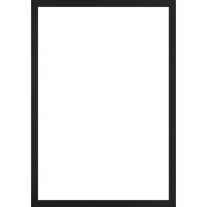 Walther cadre en bois Sevilla noir 20x30 cm verre antireflet