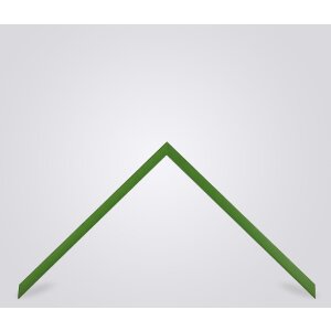 Cadre en bois Walther Valencia verre antireflet vert 35x50 cm