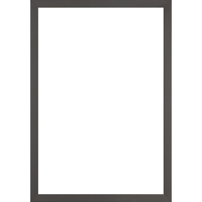 Cadre en bois Walther Valencia verre antireflet anthracite 42x59,4 cm