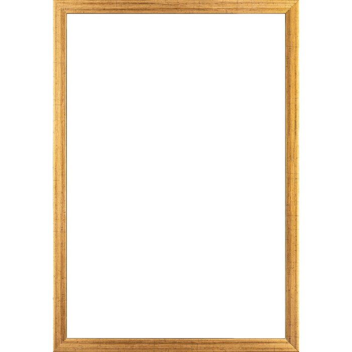Cadre en bois Walther Valencia verre antireflet or 70x100 cm