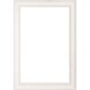 Walther cadre en bois Granada blanc neige 30x30 cm verre antireflet