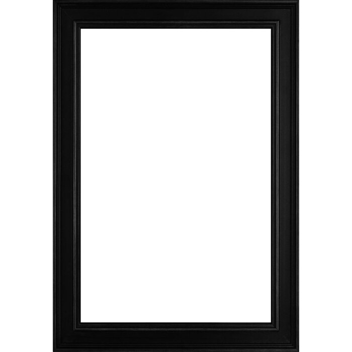 Walther cadre en bois Granada noir 60x80 cm verre antireflet