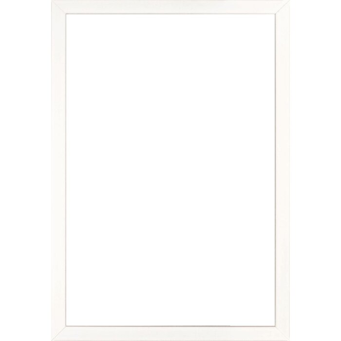 Walther cadre en bois Alicante blanc verre antireflet 18x24 cm