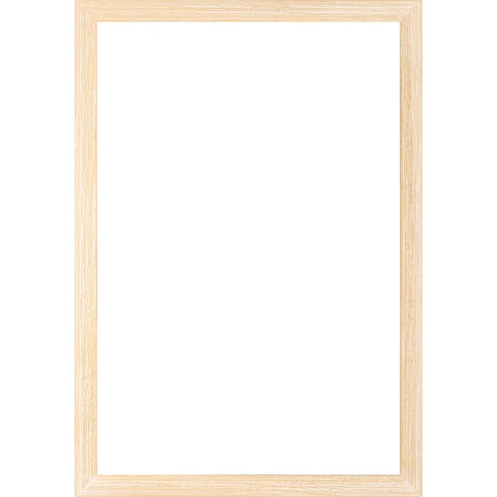 Walther cadre en bois Alicante crème verre antireflet 62x93 cm