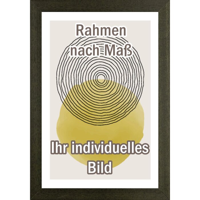 Cadre en bois Walther Madrid 20x30 cm vert Verre antireflet