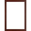 Cadre en bois Walther Madrid 25x60 cm brun foncé verre antireflet