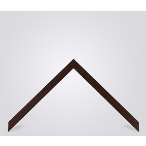 Cadre en bois Walther Madrid 50x65 cm brun foncé verre antireflet