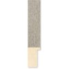 Cadre en bois Walther Madrid 35x50 cm crème structure chêne verre antireflet