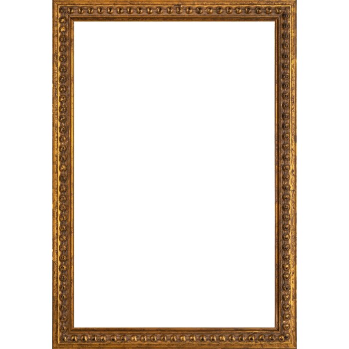 Cadre baroque en bois Walther Elche or 70x100 cm verre antireflet