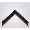 Walther cadre en bois Vigo 13x18 cm noir avec bord argenté verre antireflet