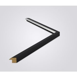 Walther cadre en bois Gijon noir 61x91,5 cm verre antireflet