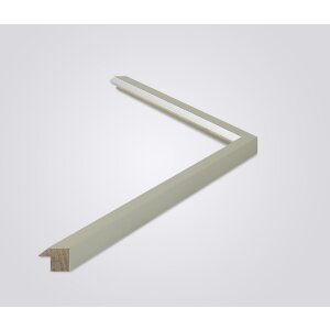 Walther cadre en bois Gijon gris 27x48 cm verre antireflet