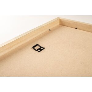 Walther cadre en bois Pamplona argenté 30x30 cm verre antireflet