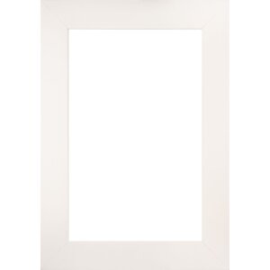 Walther cadre en bois Getafe blanc 18x27 cm verre antireflet