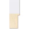 Walther cadre en bois Getafe blanc 30x45 cm verre antireflet