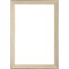 Walther cadre en bois Palma crème 70x100 cm verre antireflet