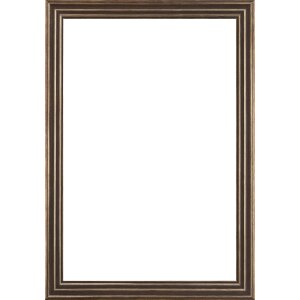 Walther cadre en bois Palma noir 23x70 cm verre antireflet