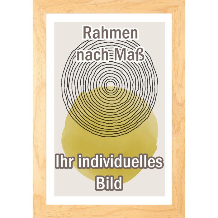 Walther cadre en bois Saragossa nature 50x70 cm verre antireflet