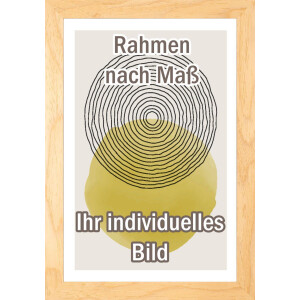 Walther cadre en bois Saragossa nature 50x70 cm verre antireflet