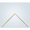 Walther cadre en bois Murcia blanc verre clair 25x60 cm