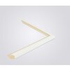 Walther cadre en bois Murcia blanc verre clair 60x80 cm