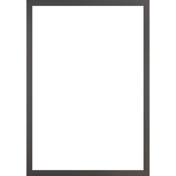 Walther cadre en bois Sevilla anthracite 45x80 cm verre clair