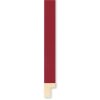 Walther cadre en bois Valencia verre clair rouge 30x45 cm