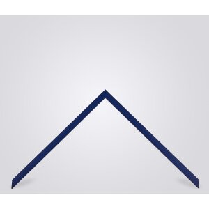 Cadre en bois Walther Valencia verre clair bleu 50x100 cm