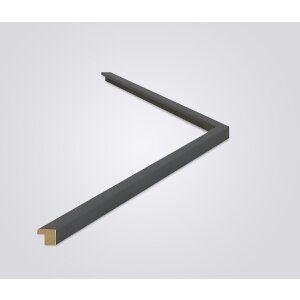 Cadre en bois Walther Valencia verre clair anthracite 45x60 cm