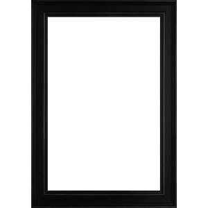 Walther cadre en bois Granada noir 40x60 cm verre clair