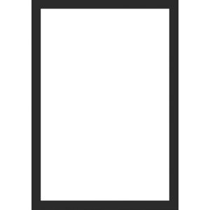 Cadre photo Walther Alicante noir, verre clair 18x27 cm