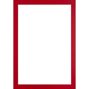 Walther cadre en bois Barcelona 27x48 cm rouge verre clair