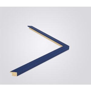 Walther cadre en bois Barcelona 45x80 cm bleu verre clair