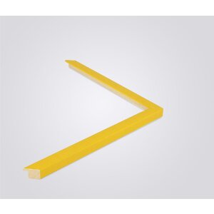 Walther cadre en bois Barcelona 25x70 cm jaune verre clair