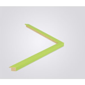 Cadre photo en bois Walther Barcelona 50x65 cm vert verre clair