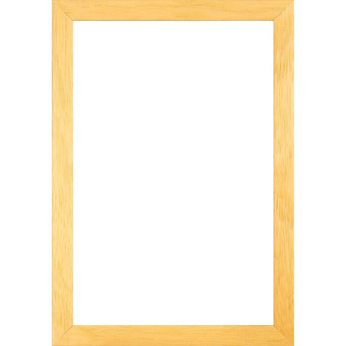 Cadre photo Walther Madrid 40x40 cm bois naturel verre clair