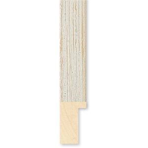 Cadre photo Walther Madrid 21x28 cm crème verre clair