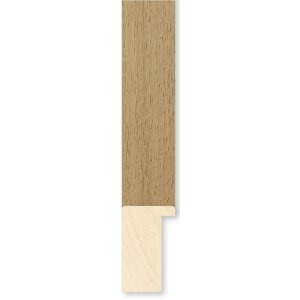 Cadre en bois Walther Madrid 35x50 cm nature structure chêne verre clair