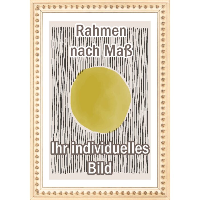 Cadre baroque en bois Walther Elche blanc 40x50 cm verre clair