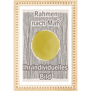 Cadre baroque en bois Walther Elche blanc 40x50 cm verre clair