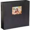 HNFD Album photo XL Lona 1000 photos noir 34,5x33 cm 168 pages noires