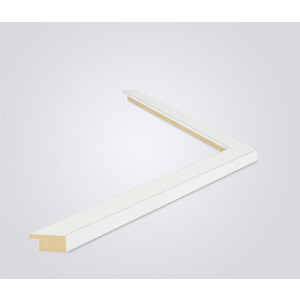 Walther cadre en bois Bilbao avec bord argenté...