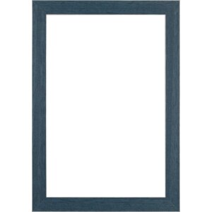 Walther Bilbao Cadre Photo Bois Argenté 50x100 cm Bleu Verre Clair