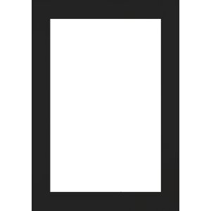 Cadre photo Walther Jerez noir 50x75 cm verre clair