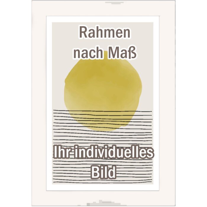 Cadre Photo Walther Sabadell 40x40 cm Blanc Verre Clair